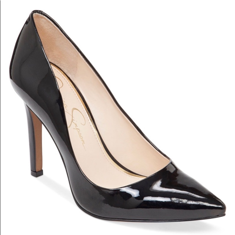 Black Patent Leather Pumps